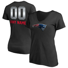 Women's Personalized Midnight Mascot T-Shirt - New England Patriots