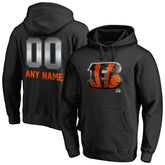 Personalized Midnight Mascot Pullover Hoodie - Cincinnati Bengals