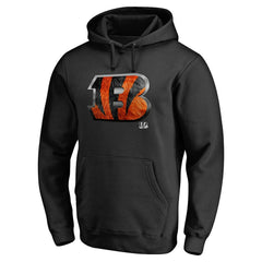 Personalized Midnight Mascot Pullover Hoodie - Cincinnati Bengals