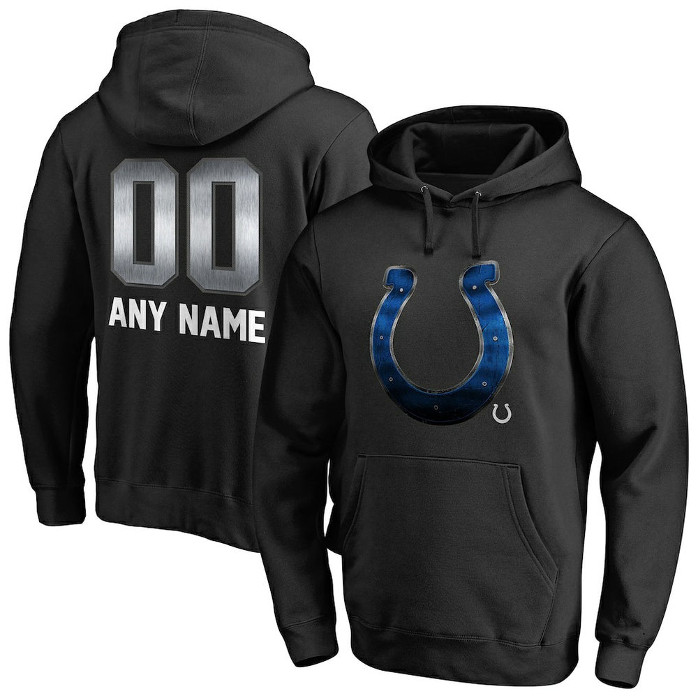 Personalized Midnight Mascot Pullover Hoodie - Indianapolis Colts