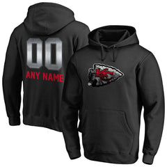 Personalized Midnight Mascot Pullover Hoodie - Kansas City Chiefs