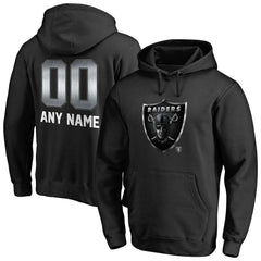 Personalized Midnight Mascot Pullover Hoodie - Las Vegas Raiders