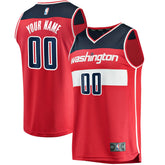 NBA Washington Wizards Youth Fast Break Custom Replica Jersey Red