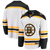 NHL White Boston Bruins Fanatics Youth Away Breakaway Jersey