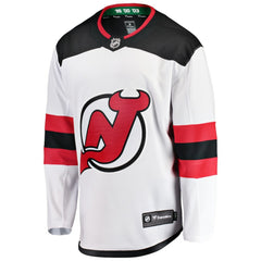 NHL White New Jersey Devils Fanatics Youth Away Breakaway Jersey