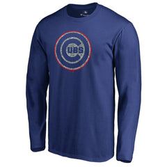MLB Chicago Cubs Static Logo Long Sleeve T-Shirt