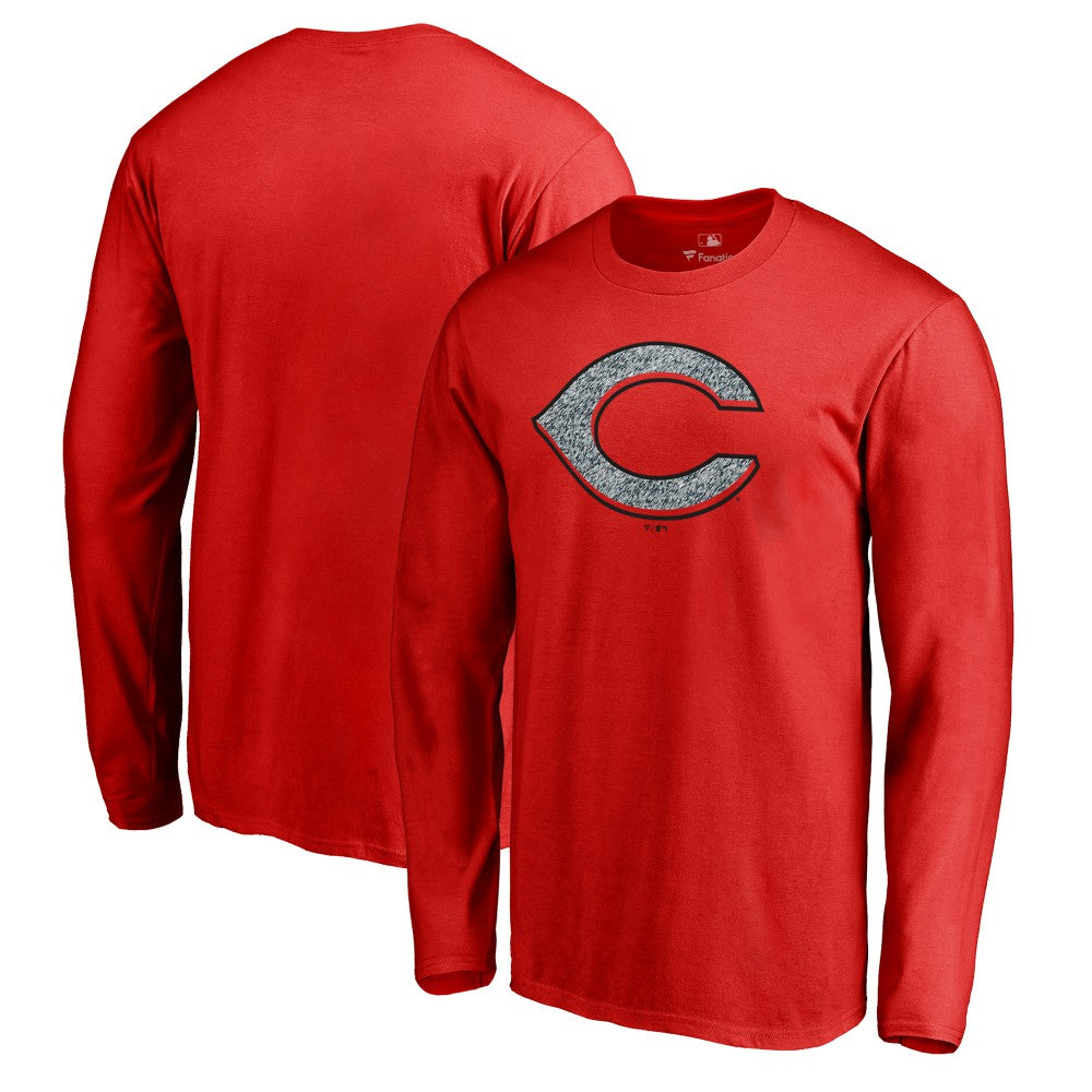 MLB Cincinnati Reds Static Logo Long Sleeve T-Shirt