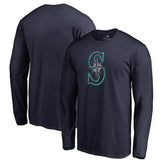 MLB Seattle Mariners Static Logo Long Sleeve T-Shirt