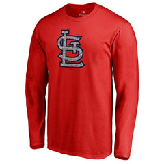 MLB St. Louis Cardinals Static Logo Long Sleeve T-Shirt