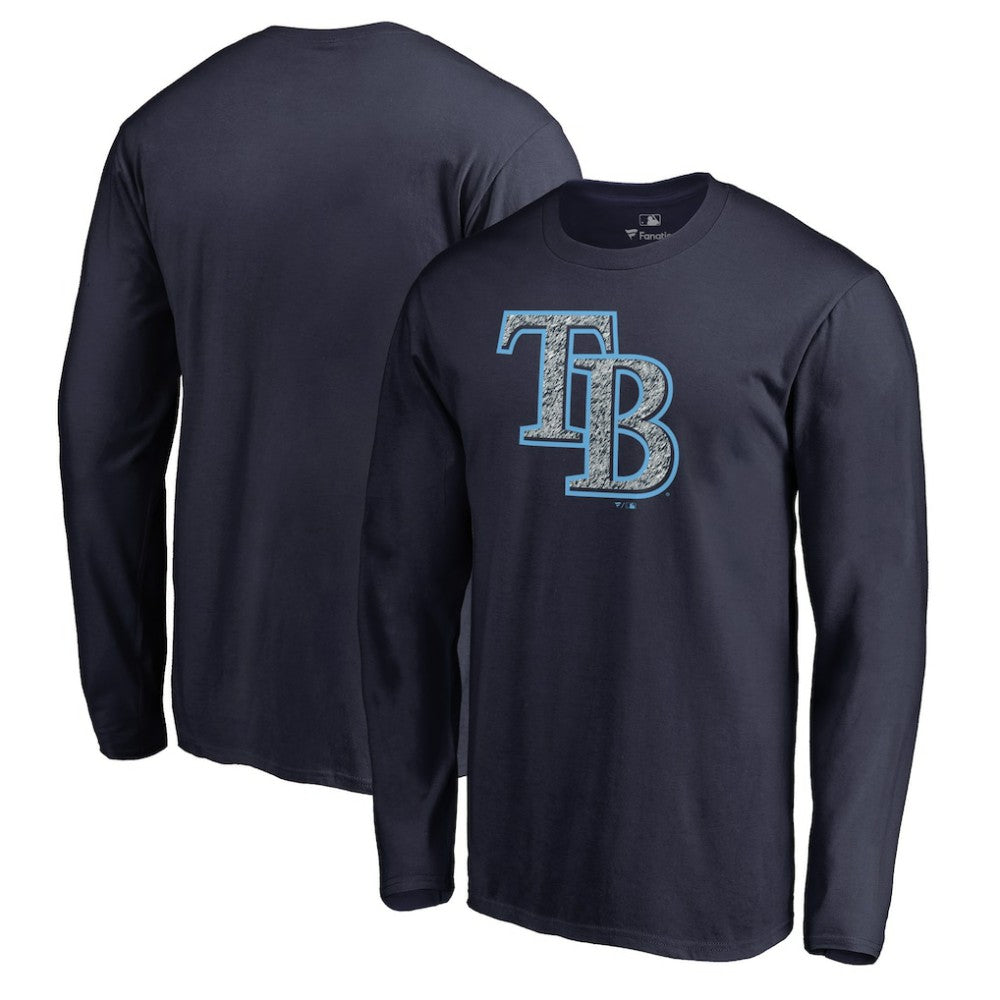 MLB Tampa Bay Rays Static Logo Long Sleeve T-Shirt