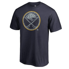 NHL Navy Buffalo Sabres Static Logo T-Shirt
