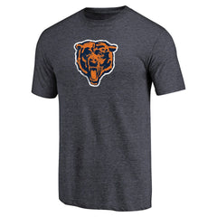 Throwback Logo Tri-Blend T-Shirt - Chicago Bears