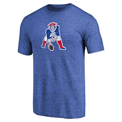 Throwback Logo Tri-Blend II T-Shirt - New England Patriots