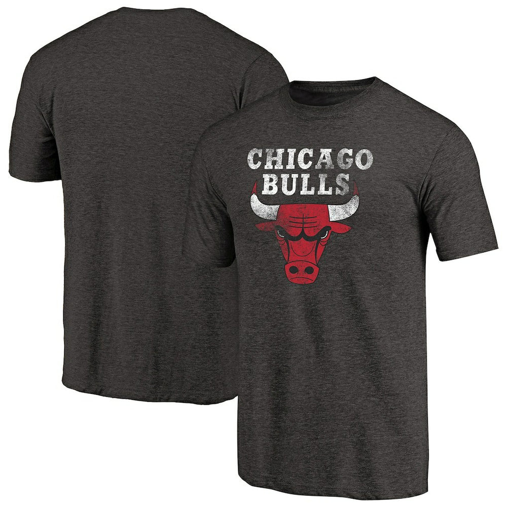 NBA Chicago Bulls Distressed Logo Tri-Blend T-Shirt sale