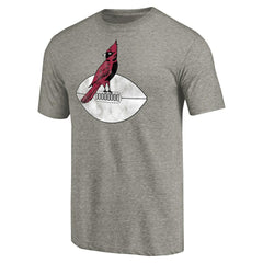 Throwback Logo Tri-Blend T-Shirt - Arizona Cardinals