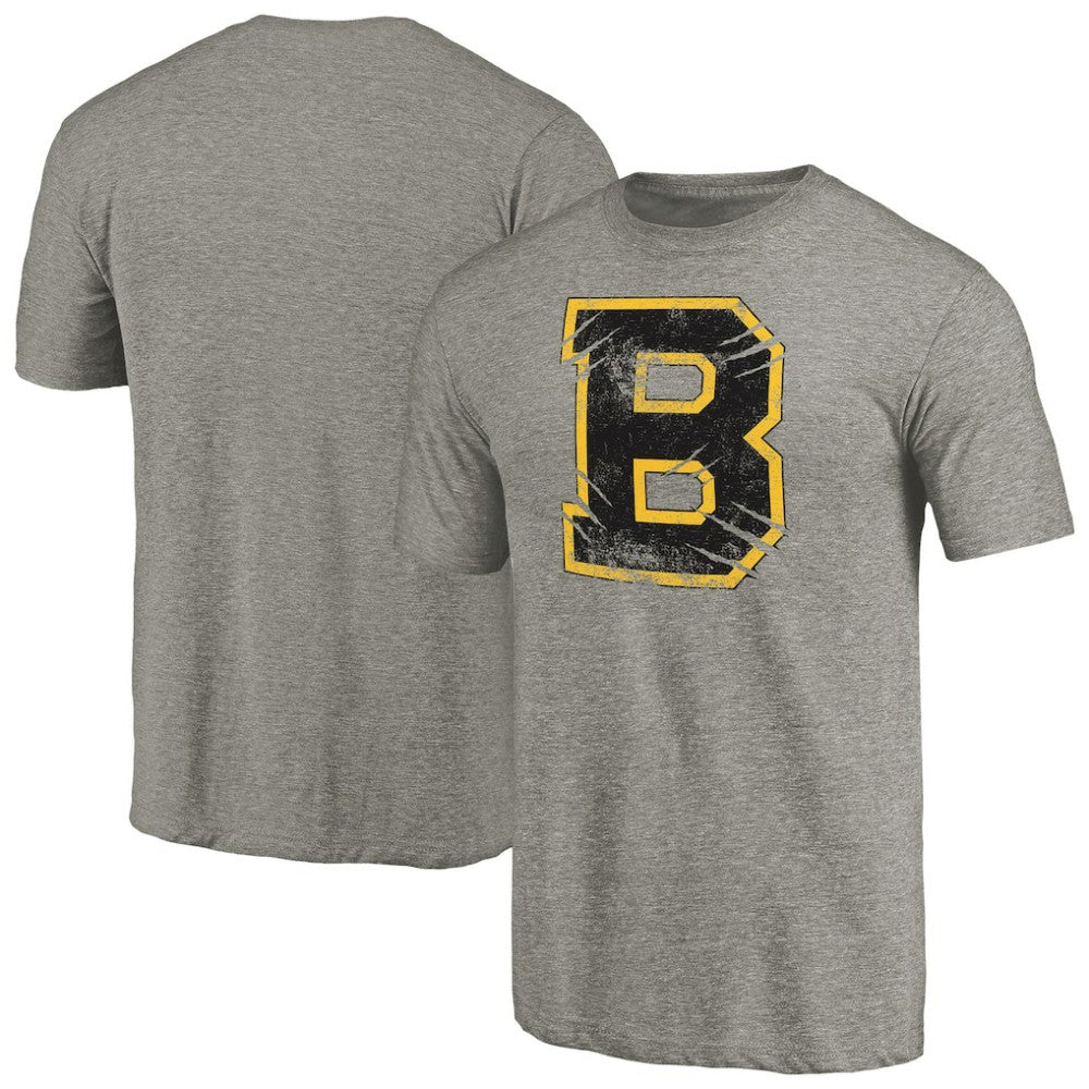 NHL Gray Boston Bruins Hometown Collection Tri-Blend T-Shirt