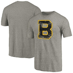 NHL Gray Boston Bruins Hometown Collection Tri-Blend T-Shirt