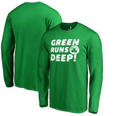 NBA Boston Celtics Green Runs Deep Hometown Collection Long Sleeve T-Shirt