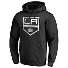 NHL Black Drew Doughty Los Angeles Kings Backer Name & Number Pullover Hoodie