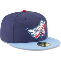 MLB California Angels New Era Cooperstown Collection Wool 59FIFTY Fitted Hat