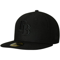 MLB Tampa Bay Rays New Era Primary Logo Basic 59FIFTY Fitted Hat