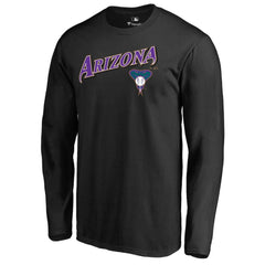 MLB Arizona Diamondbacks Cooperstown Collection Wahconah Long Sleeve T-Shirt