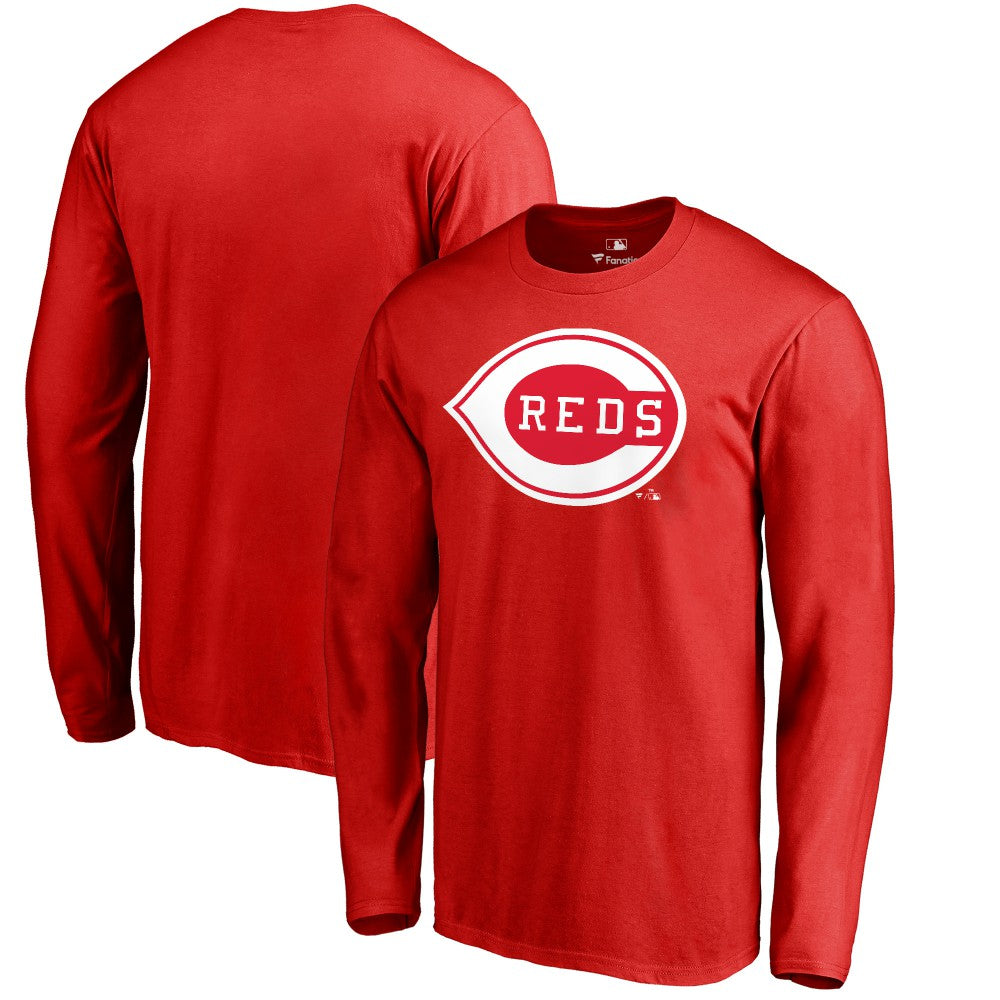 MLB Cincinnati Reds Cooperstown Collection Wahconah Long Sleeve T-Shirt
