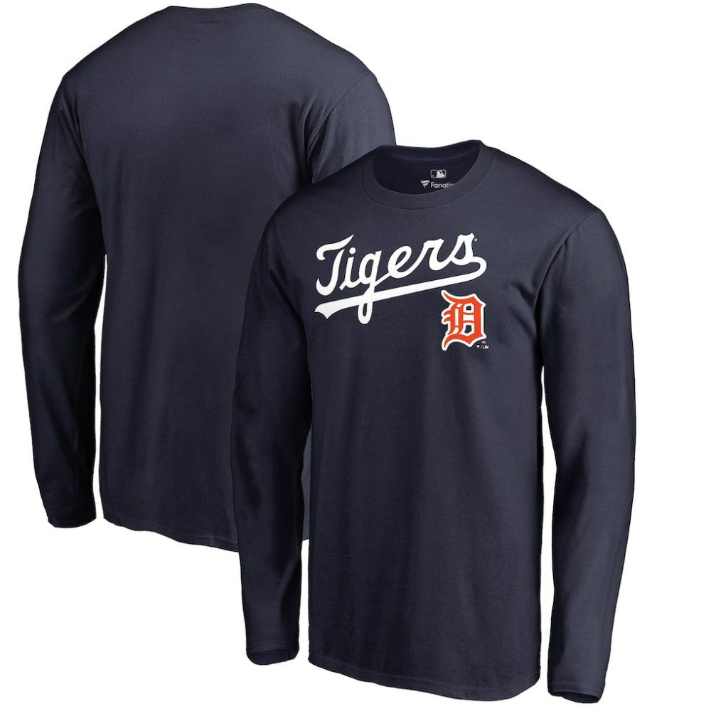MLB Detroit Tigers Cooperstown Collection Wahconah Long Sleeve T-Shirt