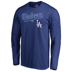 MLB Los Angeles Dodgers Cooperstown Collection Wahconah Long Sleeve T-Shirt