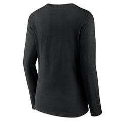 MLB Colorado Rockies Women's Team Lockup Slim Fit Long Sleeve V-Neck T-Shirt