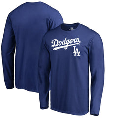MLB Los Angeles Dodgers Team Lockup Long Sleeve T-Shirt