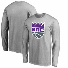 NBA Sacramento Kings Secondary Logo Long Sleeve T-Shirt