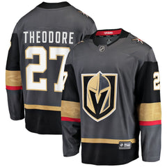 NHL Gray Shea Theodore Vegas Golden Knights Alternate Breakaway Player Jersey