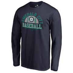 MLB Seattle Mariners Hometown Collection Cascadia Long Sleeve T-Shirt