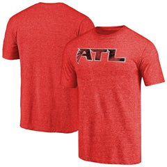Distressed Alternate Logo Secondary Tri-Blend T-Shirt - Atlanta Falcons