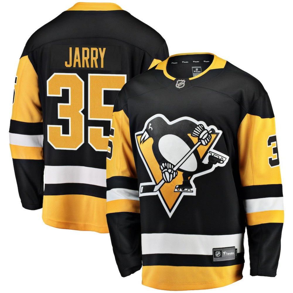 NHL Black Tristan Jarry Pittsburgh Penguins Fanatics Home Breakaway Player Jersey