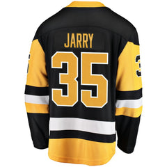 NHL Black Tristan Jarry Pittsburgh Penguins Fanatics Home Breakaway Player Jersey