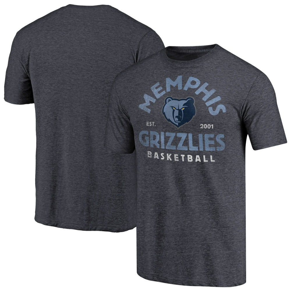 NBA Memphis Grizzlies Vintage Arch Tri-Blend T-Shirt