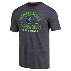 NBA Minnesota Timberwolves Vintage Arch Tri-Blend T-Shirt