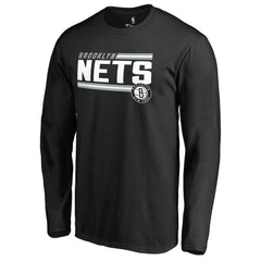 NBA Brooklyn Nets Onside Stripe Long Sleeve T-Shirt