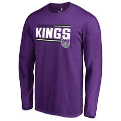 NBA Sacramento Kings Onside Stripe Long Sleeve T-Shirt