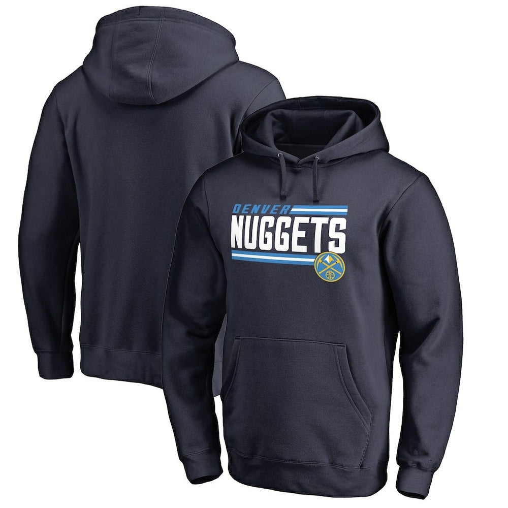 NBA Denver Nuggets Onside Stripe Pullover Hoodie sale