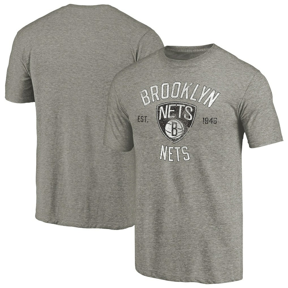 NBA Brooklyn Nets Team Heritage Tri-Blend T-Shirt