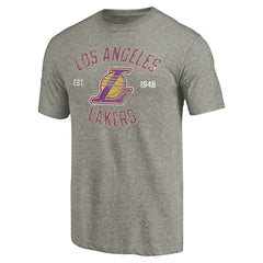 NBA Los Angeles Lakers Team Heritage Tri-Blend T-Shirt