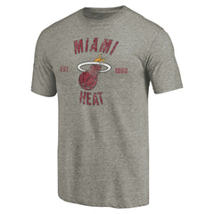 NBA Miami Heat Team Heritage Tri-Blend T-Shirt
