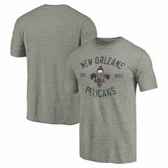 NBA New Orleans Pelicans Team Heritage Tri-Blend T-Shirt