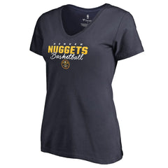 NBA Denver Nuggets Women's Script Assist V-Neck T-Shirt sale