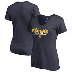 NBA Indiana Pacers Women's Script Assist V-Neck T-Shirt