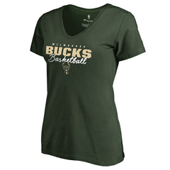 NBA Milwaukee Bucks Women's Script Assist T-Shirt
