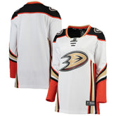 NHL White Anaheim Ducks Fanatics Women's Away Breakaway Jersey